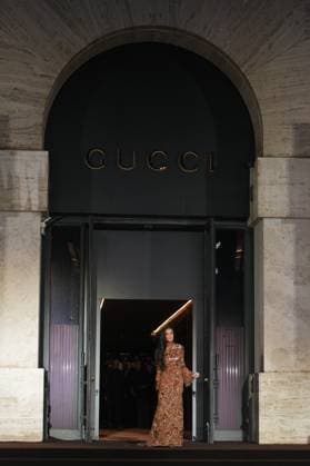 Milan, Milan Women s Fashion Week Spring Summer 2026 - Women s Fashion, Spring Summer 2026 - Gucci fashion show - guests in the photo: Demi Moore  Copyright: xRiccardoxGIordanox xipa-agency.netx xRiccardoxGiordano IPAx IPA_Agency_IPA65619996