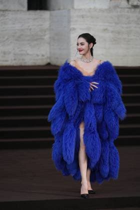 Milan, Milan Women s Fashion Week Spring Summer 2026 - Women s Fashion, Spring Summer 2026 - Gucci fashion show - guests in the photo: Davika Hoorne  Copyright: xRiccardoxGIordanox xipa-agency.netx xRiccardoxGiordano IPAx IPA_Agency_IPA65620195
