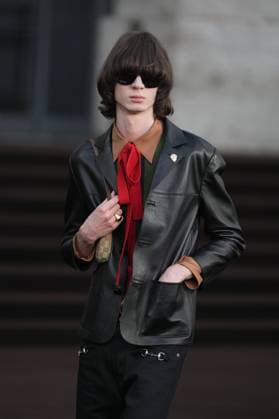 Milan, Milan Women s Fashion Week Spring Summer 2026 - Women s Fashion, Spring Summer 2026 - Gucci fashion show - guests in the photo: Dmytro Andrushchenko  Copyright: xRiccardoxGIordanox xipa-agency.netx xRiccardoxGiordano IPAx IPA_Agency_IPA65620199