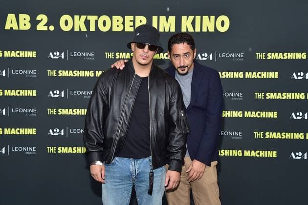 Deutschlandpremiere von THE SMASHING MACHINE Deutschlandpremiere von THE SMASHING MACHINE Ankunft zur Deutschlandpremiere von THE SMASHING MACHINE Farid Bang und Eko Fresh in Berlin am, 22.09.2025 *** German premiere of THE SMASHING MACHINE German premiere of THE SMASHING MACHINE Arrival at the German premiere of THE SMASHING MACHINE Farid Bang and Eko Fresh in Berlin on, 22 09 2025 Photopress Mueller