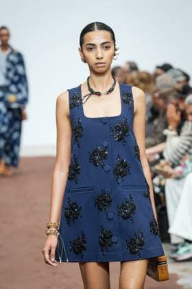 Dhruv Kapoor fashion show during the Milan Fashion Week - Womenswear S S 2026 in Milan, Italy on 23 September 2025. A model walks the runway at the Dhruv Kapoor fashion show during the Milan Fashion Week - Womenswear Spring Summer 2026 in Milan, Italy on 23 September 2025., Credit:Stefano Costantino TTL Avalon Italy, Milan  Copyright: xStefanoxCostantinoxTTLx xAvalonx 1039693301