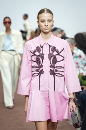 Dhruv Kapoor fashion show during the Milan Fashion Week - Womenswear S S 2026 in Milan, Italy on 23 September 2025. A model walks the runway at the Dhruv Kapoor fashion show during the Milan Fashion Week - Womenswear Spring Summer 2026 in Milan, Italy on 23 September 2025., Credit:Stefano Costantino TTL Avalon Italy, Milan  Copyright: xStefanoxCostantinoxTTLx xAvalonx 1039693405