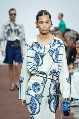 Dhruv Kapoor fashion show during the Milan Fashion Week - Womenswear S S 2026 in Milan, Italy on 23 September 2025. A model walks the runway at the Dhruv Kapoor fashion show during the Milan Fashion Week - Womenswear Spring Summer 2026 in Milan, Italy on 23 September 2025., Credit:Stefano Costantino TTL Avalon Italy, Milan  Copyright: xStefanoxCostantinoxTTLx xAvalonx 1039693597