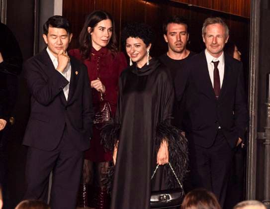 MFW - Palazzo Mezzanotte Spike Jonze, Edward Norton, Ronny Chieng, Alja Shawkat arrive to Palazzo Mezzanotte to attending the premiere screening of short-movie Tiger during the Milan Fashion Week Women’s Spring-Summer 2026 on September 23, 2025 in Milan (Italy), Italy. Photo by Marco Piovanotto ABACAPRESS.COM Milan Italy  Copyright: xPiovanottoxMarco ABACAx