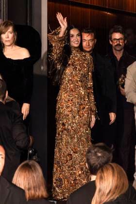 MFW - Palazzo Mezzanotte Spike Jonze, Edward Norton, Ronny Chieng, Alia Shawkat, Elliot Page, Demi Moore, Heather Lawless, Julianne Nicholson arrive to Palazzo Mezzanotte to attending the premiere screening of short-movie Tiger during the Milan Fashion Week Women’s Spring-Summer 2026 on September 23, 2025 in Milan (Italy), Italy. Photo by Marco Piovanotto ABACAPRESS.COM Milan Italy  Copyright: xPiovanottoxMarco ABACAx
