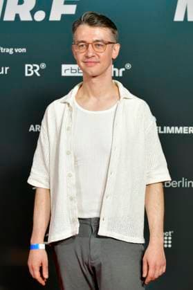Igor Plischke bei der Premiere des Dokumentarfilms Der talentierte Mr. F. im Kino in derKulturBrauerei. Berlin, 23.09.2025
