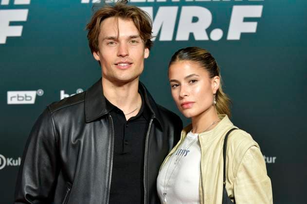 Arne-Carlos Böttcher und Viviana Wessels bei der Premiere des Dokumentarfilms Der talentierte Mr. F. im Kino in derKulturBrauerei. Berlin, 23.09.2025