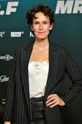 Saralisa Volm bei der Premiere des Dokumentarfilms Der talentierte Mr. F. im Kino in derKulturBrauerei. Berlin, 23.09.2025