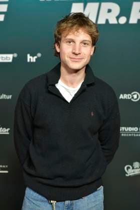Leonard Scheicher bei der Premiere des Dokumentarfilms Der talentierte Mr. F. im Kino in derKulturBrauerei. Berlin, 23.09.2025