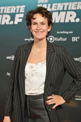 Saralisa Volm bei der Premiere des Dokumentarfilms Der talentierte Mr. F. im Kino in derKulturBrauerei. Berlin, 23.09.2025