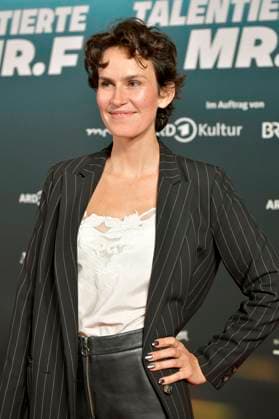 Saralisa Volm bei der Premiere des Dokumentarfilms Der talentierte Mr. F. im Kino in derKulturBrauerei. Berlin, 23.09.2025