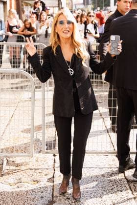 News - Diesel - Arrivals - Milan Fashion Week - Womenswear Spring Summer 2026 A guest is seen at the Diesel fashion show during Milan Fashion Week Women s Collection Spring Summer 2026. Milan (Italy), September 23rd, 2025. Photo: Cinzia Camela. Milan Circle Milano Italy Copyright: xCinziaxCamelax xLiveMediax LPN_2042790