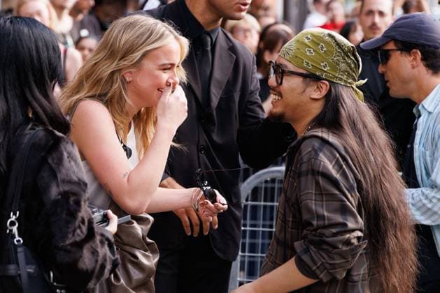 News - Diesel - Arrivals - Milan Fashion Week - Womenswear Spring Summer 2026 Guests are seen at the Diesel fashion show during Milan Fashion Week Women s Collection Spring Summer 2026. Milan (Italy), September 23rd, 2025. Photo: Cinzia Camela. Milan Circle Milano Italy Copyright: xCinziaxCamelax xLiveMediax LPN_2042852