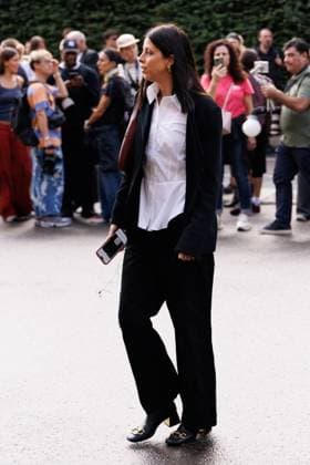 News - Diesel - Arrivals - Milan Fashion Week - Womenswear Spring Summer 2026 A guest is seen at the Diesel fashion show during Milan Fashion Week Women s Collection Spring Summer 2026. Milan (Italy), September 23rd, 2025. Photo: Cinzia Camela. Milan Circle Milano Italy Copyright: xCinziaxCamelax xLiveMediax LPN_2043006