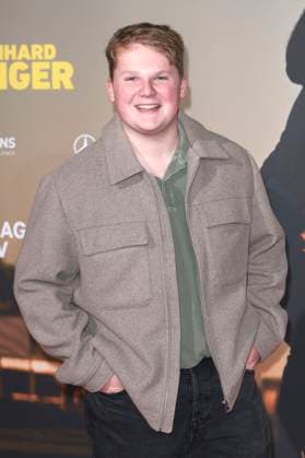 Julius Weckauf bei der Premiere des Dokumentarfilms Bernhard Langer - Der ewige Champion im Cinedom. Köln, 23.09.2025