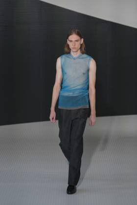 Milan, Milan Women s Fashion Week Spring Summer 2026 - Women s Fashion, Spring Summer 2026. - Jil Sander fashion show - catwalk in the photo: Model  Copyright: xRiccardoxGIordanox xipa-agency.netx xRiccardoxGiordano IPAx IPA_Agency_IPA65648087