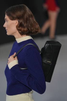 MFW - Jil Sander Runway Model at the Jil Sander fashion show during the Milan Womenswear Spring Summer 2026 on September 24, 2025 in Milan, Italy. Photo by Riccardo Giordano IPA ABACAPRESS.COM Milan Italy  Copyright: xGiordanoxRiccardo IPA ABACAx