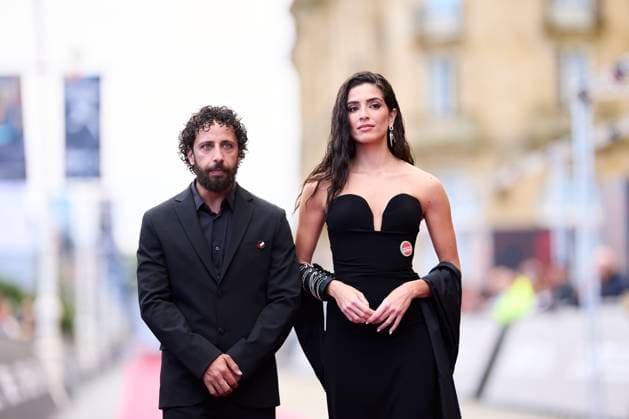 73rd San Sebastian International Film Festival: The Voice of Hind Rajab Red Carpet Motaz Malhees, Saja Kilani attended The Voice of Hind Rajab Red Carpet during 73rd San Sebastian International Film Festival at Victoria Eugenia Theatre on September 24, 2025 in Donostia San Sebastian, Spain Photo by IMAGO MPG Donostia San Sebastian Victoria Eugenia Theatre Euskadi Spain  Copyright: xMPGx