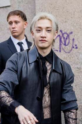 MFW Fendi Arrivals MP Bang Chan, leader of the South Korean boys band Stray Kids arrives to Fendi fashion show during Milan s Fashion Week Womenswear Spring Summer 2026, on September 24, 2025 in Milan (Italy), Italy. Photo by Marco Piovanotto Abacapress.com  Copyright: xPiovanottoxMarco ABACAx