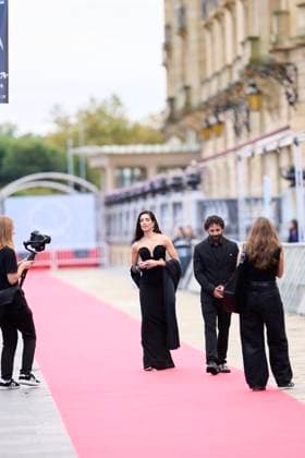 73rd San Sebastian International Film Festival: The Voice of Hind Rajab Red Carpet Motaz Malhees, Saja Kilani attended The Voice of Hind Rajab Red Carpet during 73rd San Sebastian International Film Festival at Victoria Eugenia Theatre on September 24, 2025 in Donostia San Sebastian, Spain Photo by IMAGO MPG Donostia San Sebastian Victoria Eugenia Theatre Euskadi Spain  Copyright: xMPGx