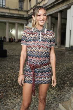 Milan, Milan Women s Fashion Week Spring Summer 2026 - Women s Fashion, Spring Summer 2026. - Missoni fashion show - arrivals in the photo: Diletta Leotta  Copyright: xRiccardoxGIordanox xipa-agency.netx xRiccardoxGiordano IPAx IPA_Agency_IPA65683941