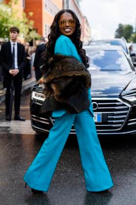 MFW Fendi Arrivals MP Ryan Destiny arrives to Fendi fashion show during Milan s Fashion Week Womenswear Spring Summer 2026, on September 24, 2025 in Milan (Italy), Italy. Photo by Marco Piovanotto Abacapress.com Milan Italy  Copyright: xPiovanottoxMarco ABACAx
