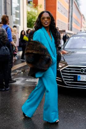 MFW Fendi Arrivals MP Ryan Destiny arrives to Fendi fashion show during Milan s Fashion Week Womenswear Spring Summer 2026, on September 24, 2025 in Milan (Italy), Italy. Photo by Marco Piovanotto Abacapress.com Milan Italy  Copyright: xPiovanottoxMarco ABACAx