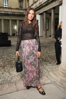 Milan, Italy: Milan, Milan Women s Fashion Week Spring Summer 2026 - Women s Fashion, Spring Summer 2026. - Missoni fashion show - arrivals in the photo: Margherita Missoni Milan Italy  - ZUMAp169 20250924_zea_p169_756 Copyright: xRiccardoxGIordanox