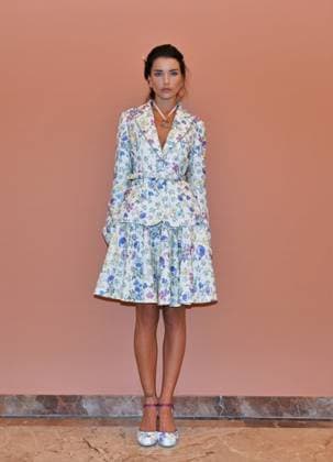 Milan,Italy Luisa Beccaria Spring Summer 2026 collection presentation show In the photo:Vialina Lemann  Copyright: xNickxZonnax xipa-agency.netx xNickxZonnax IPA_Agency_IPA65687179
