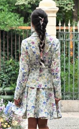Milan: Milan,Italy Luisa Beccaria Spring Summer 2026 collection presentation show In the photo:Vialina Lemann show Milan  - ZUMAp169 20250924_zea_p169_1059 Copyright: xNickxZonnax