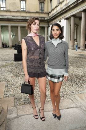 Milan, Italy: Milan, Milan Women s Fashion Week Spring Summer 2026 - Women s Fashion, Spring Summer 2026. - Missoni fashion show - arrivals in the photo: guest Milan Italy  - ZUMAp169 20250924_zea_p169_997 Copyright: xRiccardoxGIordanox