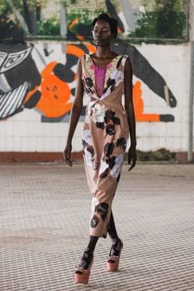 News - Antonio Marras - Runway and celebrities- Milan Fashion Week - Womenswear Spring Summer 2026 A model walks the runway at the Antonio Marras fashion show during the Milan Womenswear Spring Summer 2026 on September 24, 2025 in Milan, Italy. Photo: Cinzia Camela. Milano Viale Molise, 68 Italy Copyright: xCinziaxCamelax xLiveMediax LPN_2044727