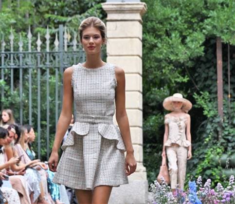 Milan,Italy Luisa Beccaria Spring Summer 2026 collection presentation show In the photo:Luisa Beccaria show  Copyright: xNickxZonnax xipa-agency.netx xNickxZonnax IPA_Agency_IPA65692629