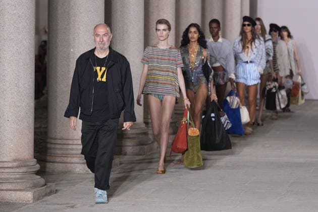 Milan, Milan Women s Fashion Week Spring Summer 2026 - Women s Fashion, Spring Summer 2026. - Missoni fashion show - fashion show in the photo: model  Copyright: xRiccardoxGIordanox xipa-agency.netx xRiccardoxGiordano IPAx IPA_Agency_IPA65697614