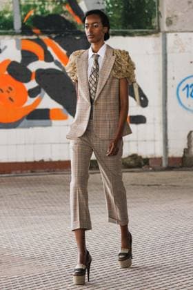 News - Antonio Marras - Runway and celebrities- Milan Fashion Week - Womenswear Spring Summer 2026 A model walks the runway at the Antonio Marras fashion show during the Milan Womenswear Spring Summer 2026 on September 24, 2025 in Milan, Italy. Photo: Cinzia Camela. Milano Viale Molise, 68 Italy Copyright: xCinziaxCamelax xLiveMediax LPN_2045922