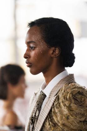 News - Antonio Marras - Runway and celebrities- Milan Fashion Week - Womenswear Spring Summer 2026 A model walks the runway at the Antonio Marras fashion show during the Milan Womenswear Spring Summer 2026 on September 24, 2025 in Milan, Italy. Photo: Cinzia Camela. Milano Viale Molise, 68 Italy Copyright: xCinziaxCamelax xLiveMediax LPN_2045925