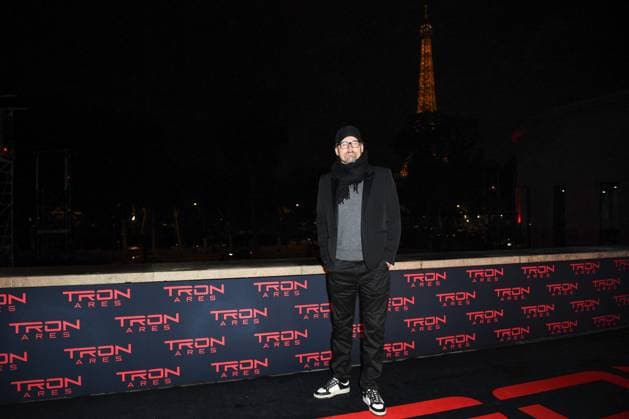 Tron Ares Premiere Joachim Ronning attending the Tron : Ares Premiere at the Pathe Palace cinema in Paris, France on September 24, 2025. Photo by Aurore Marechal ABACAPRESS.COM Paris France  Copyright: xMarechalxAurore ABACAx