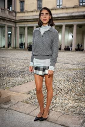 Front Row of Missoni fashion show during the Milan Fashion Week - Womenswear S S 2026 in Milan, Italy on 24 September 2025. A guest attends the Missoni fashion show during the Milan Fashion Week - Womenswear Spring Summer 2026 in Milan, Italy on 24 September 2025., Credit:Stefano Costantino TTL Avalon Italy, Milan  Copyright: xStefanoxCostantinoxTTLx xAvalonx 1039992619