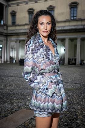 Front Row of Missoni fashion show during the Milan Fashion Week - Womenswear S S 2026 in Milan, Italy on 24 September 2025. Paola Turani attends the Missoni fashion show during the Milan Fashion Week - Womenswear Spring Summer 2026 in Milan, Italy on 24 September 2025., Credit:Stefano Costantino TTL Avalon Italy, Milan  Copyright: xStefanoxCostantinoxTTLx xAvalonx 1039992728