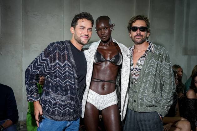 Front Row of Missoni fashion show during the Milan Fashion Week - Womenswear S S 2026 in Milan, Italy on 24 September 2025. A guest attends the Missoni fashion show during the Milan Fashion Week - Womenswear Spring Summer 2026 in Milan, Italy on 24 September 2025., Credit:Stefano Costantino TTL Avalon Italy, Milan  Copyright: xStefanoxCostantinoxTTLx xAvalonx 1039992983