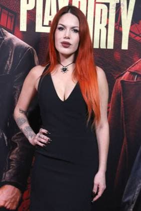 NEW YORK, NY- SEPTEMBER 24: Luanna PÃ rez-Garreaud at the Amazon MGM Studios Play Dirty world premiere held at SVA Theatre on September 24, 2025 in New York, New York Copyright: xRWx