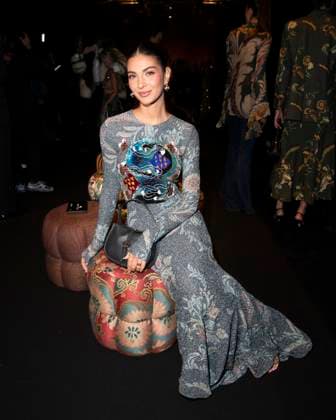 Milan Fashion Week - Women S S 2026 Etro Fashion Show Front Row Milan, Italy Elisa Maino Milan Fashion Week - Women S S 2026 Etro Fashion Show Front Row Milan, Italy 24th September 2025  Copyright: xJohnnyxDallaxLibera SGPx