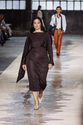 Milan, Milan Women s Fashion Week Spring Summer 2026 - Women s Fashion, Spring Summer 2026 - Boss Fashion Show - Catwalk. Pictured: Model  Copyright: xAlessandroxBremecx xipa-agency.netx xx IPA_Agency_IPA65727079