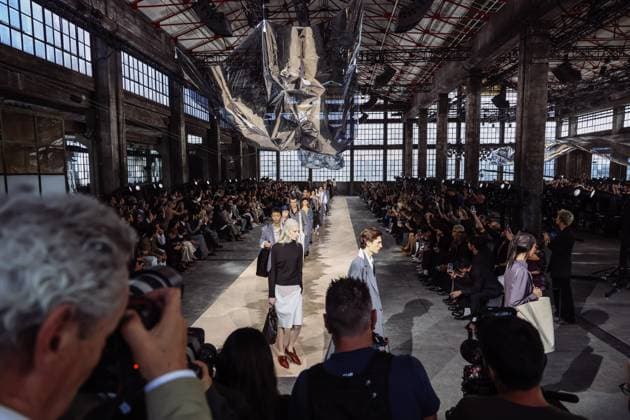 Milan, Milan Women s Fashion Week Spring Summer 2026 - Women s Fashion, Spring Summer 2026 - Boss Fashion Show - Catwalk. Pictured: Model  Copyright: xAlessandroxBremecx xipa-agency.netx xx IPA_Agency_IPA65727264