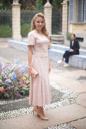 Milan Fashion Week - Women S S 2026 Luisa Beccaria Fashion Show Front Row Palazzo Bovara - Milan, Italy Maria Carolina di Borbone delle Due Sicilie Milan Fashion Week - Women S S 2026 Luisa Beccaria Fashion Show Front Row Palazzo Bovara - Milan, Italy 24th September 2025  Copyright: xMarcoxErbax