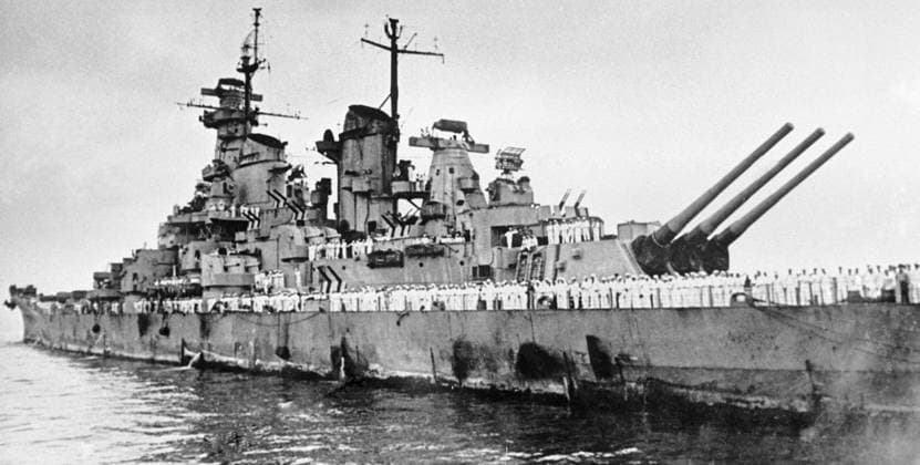 MISSOURI TOKYO BAY 1962 02.09.1945 The USS Missouri where the act on Japan s surrender was signed in the Bay of Tokyo. RIA Novosti Sputnik Japan  Copyright: xRIAxNovostix