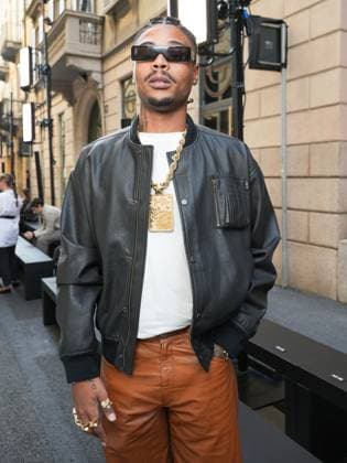 Milan, Milan Women s Fashion Week Spring Summer 2026 - MM6 Maison Margiela Fashion Show - Front Row Guests In the photo: Artie 5ive  Copyright: xRiccardoxGiordanox xipa-agency.netx xRiccardoxGiordanox IPA_Agency_IPA65739460