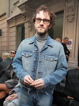Milan, Italy, Italy: Milan, Milan Women s Fashion Week Spring Summer 2026 - MM6 Maison Margiela fashion show - front row guests In the photo: Giorgio Poi Milan Italy  - ZUMAp169 20250925_zea_p169_1221 Copyright: xRiccardoxGiordanox