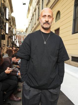 Milan, Italy, Italy: Milan, Milan Women s Fashion Week Spring Summer 2026 - MM6 Maison Margiela fashion show - front row guests. In the photo: Andrea Rosso Milan Italy  - ZUMAp169 20250925_zea_p169_1224 Copyright: xRiccardoxGiordanox