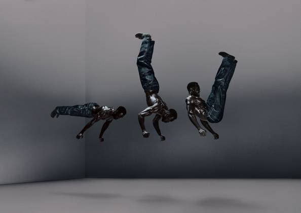 Bilder des Jahres 2025, Entertainment 09 September RECORD DATE NOT STATED Anatomic Denim by G-Star Global denim pioneer, G-STAR, has launched its new collection, Anatomic Denim - supported by a fascinating campaign produced by the acclaimed fashion director and photographer, Jordan Hemingway. At the heart of Anatomic Denim is a cinematic and photographic campaign by cult director and photographer Jordan Hemingway, renowned for his visceral style. The imagery features athletes from gymnastics, pole dancing, cycling, and calisthenics, but with all their usual apparatus removed. No rings, no pole, no bike. What remains is the human body in motion, clad in denim engineered to move with it., Credit:Jordan Hemingway G-Star Avalon  Copyright: xJordanxHemingway G-Starx xAvalonx 1040255275